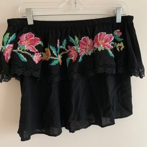 off the shoulder shirt